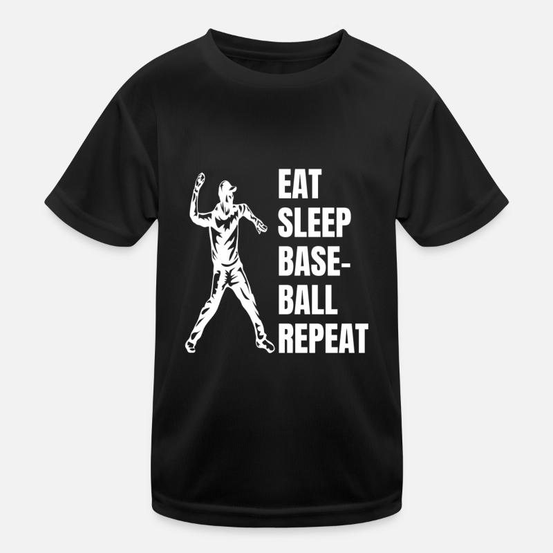 Baseball Baseball Player Baseball Baseball Team Kids Functional T-Shirt