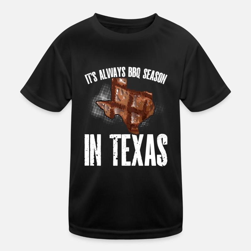 Bbq Season In Texas Kids Functional T-Shirt