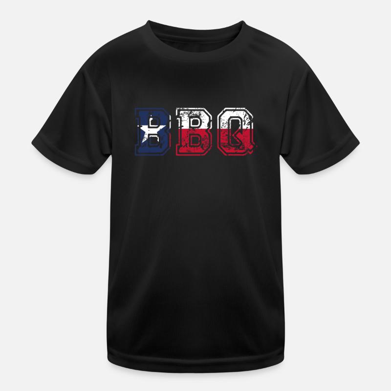 Texas-amerikanischer Grill Kinder Funktions-T-Shirt