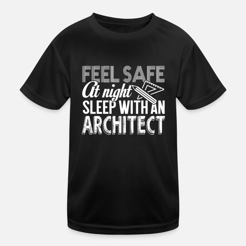 Architect Sleep With An Architect Kids Functional T-Shirt