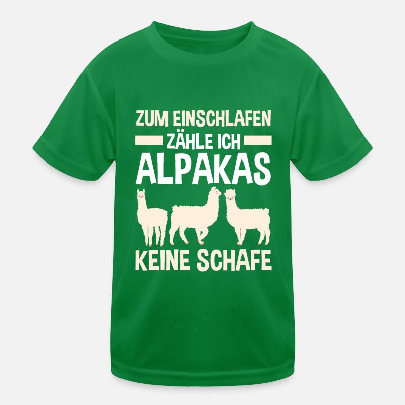 Alpaka Kinder Funktions-T-Shirt