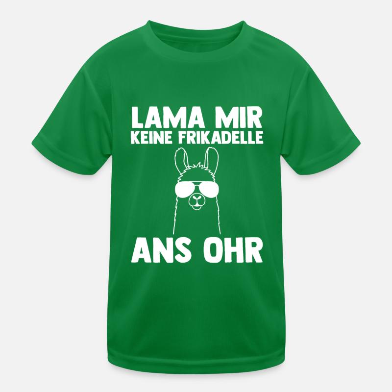 Lama Kinder Funktions-T-Shirt