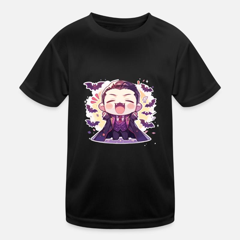 Vampir Kinder Funktions-T-Shirt