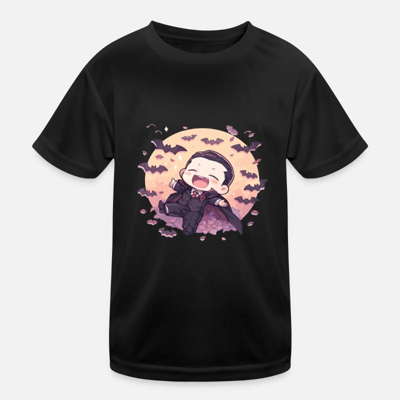 Vampir Kinder Funktions-T-Shirt