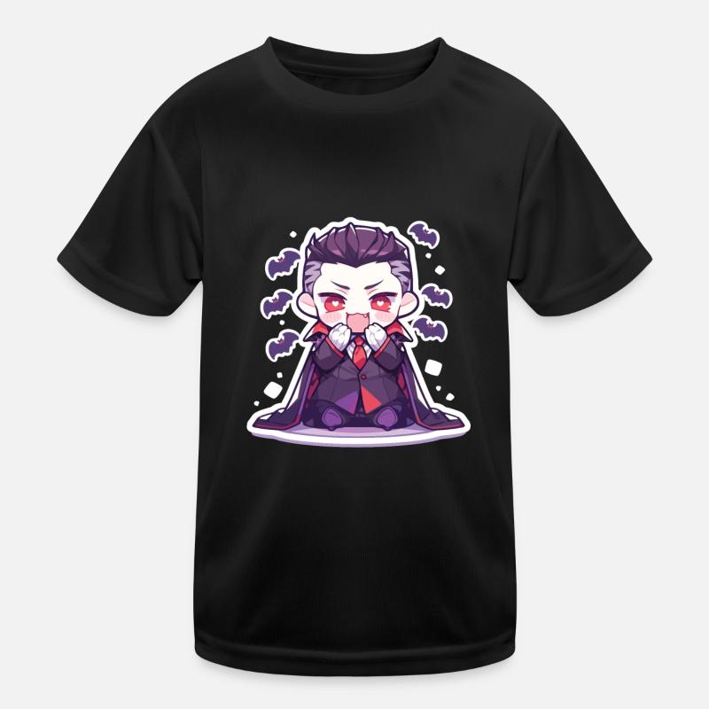 Vampir Kinder Funktions-T-Shirt