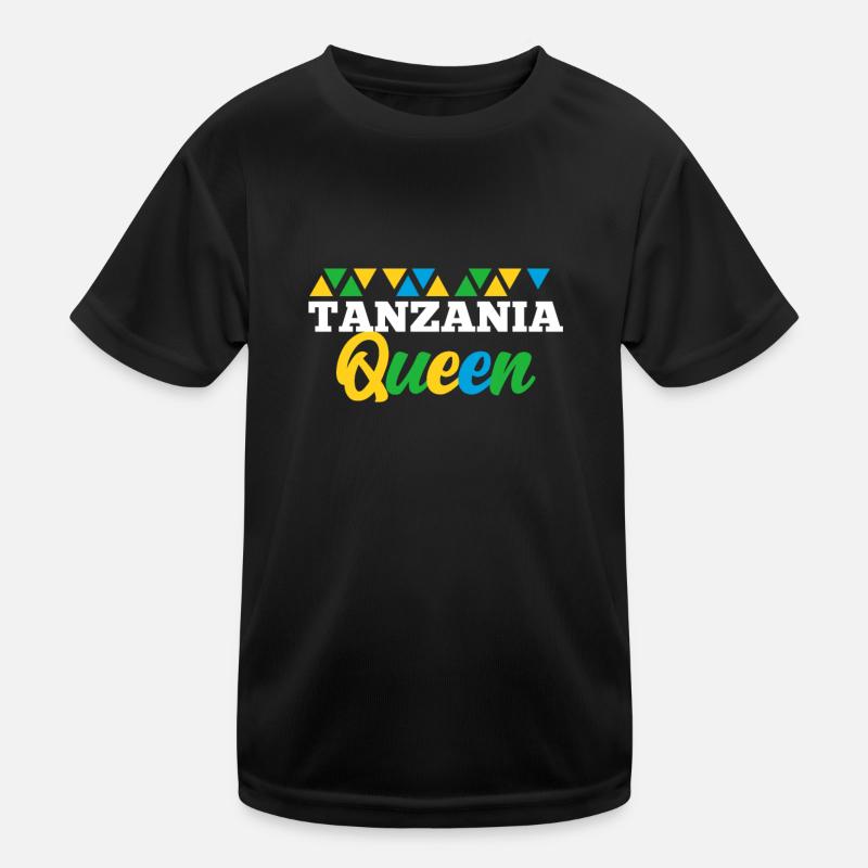 Tansania Kinder Funktions-T-Shirt