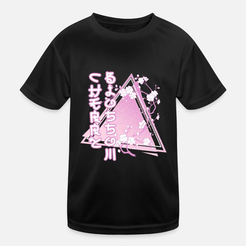 Cherry blossom Sakura Flower Kinder Funktions-T-Shirt