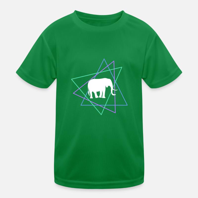 Elefant Kinder Funktions-T-Shirt