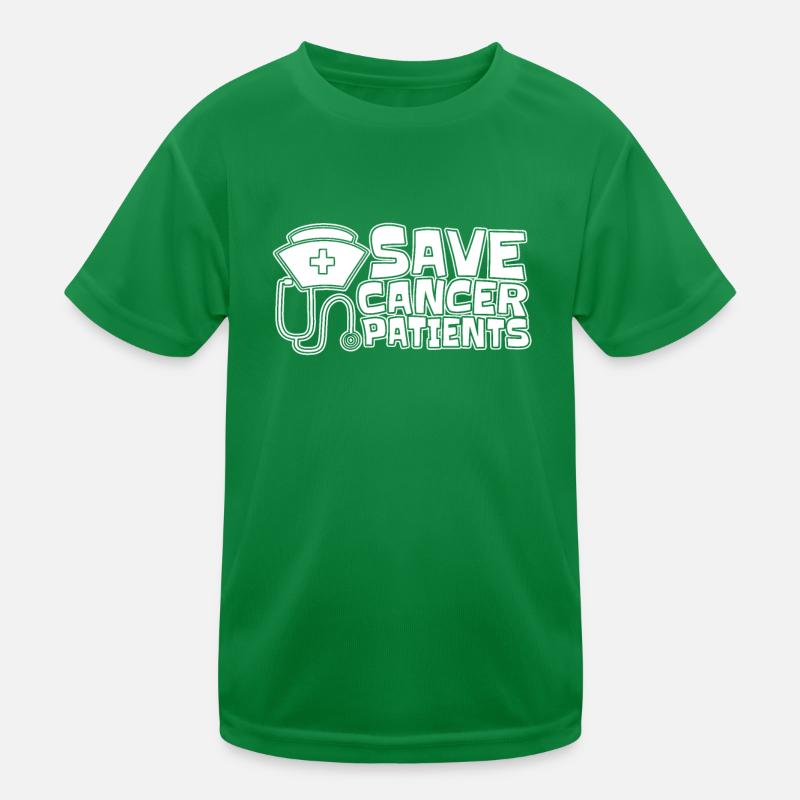 Krankenschwester Krebs Kinder Funktions-T-Shirt