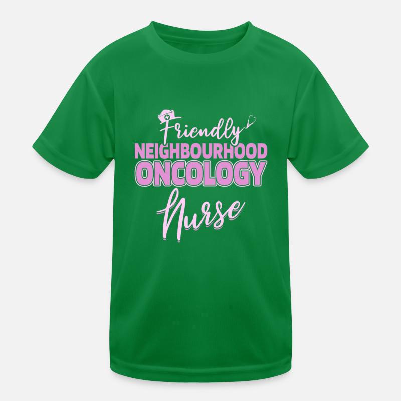 Krankenschwester Freundlich Kinder Funktions-T-Shirt