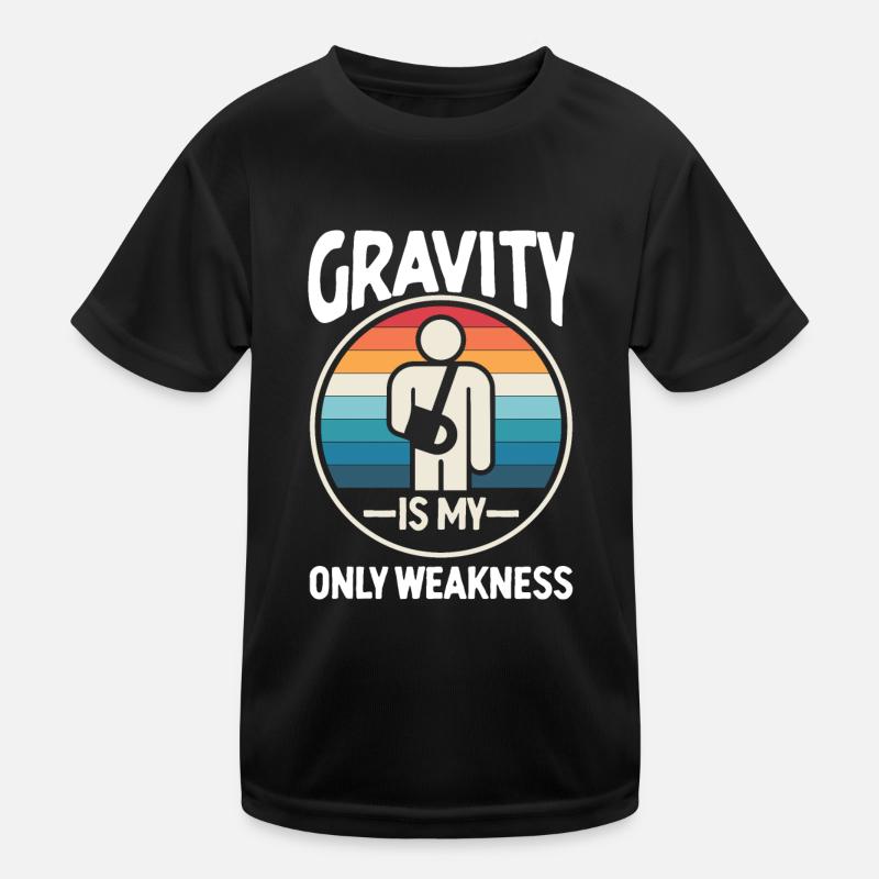 Extremsport lustiges Geschenk Extremsportler Kinder Funktions-T-Shirt