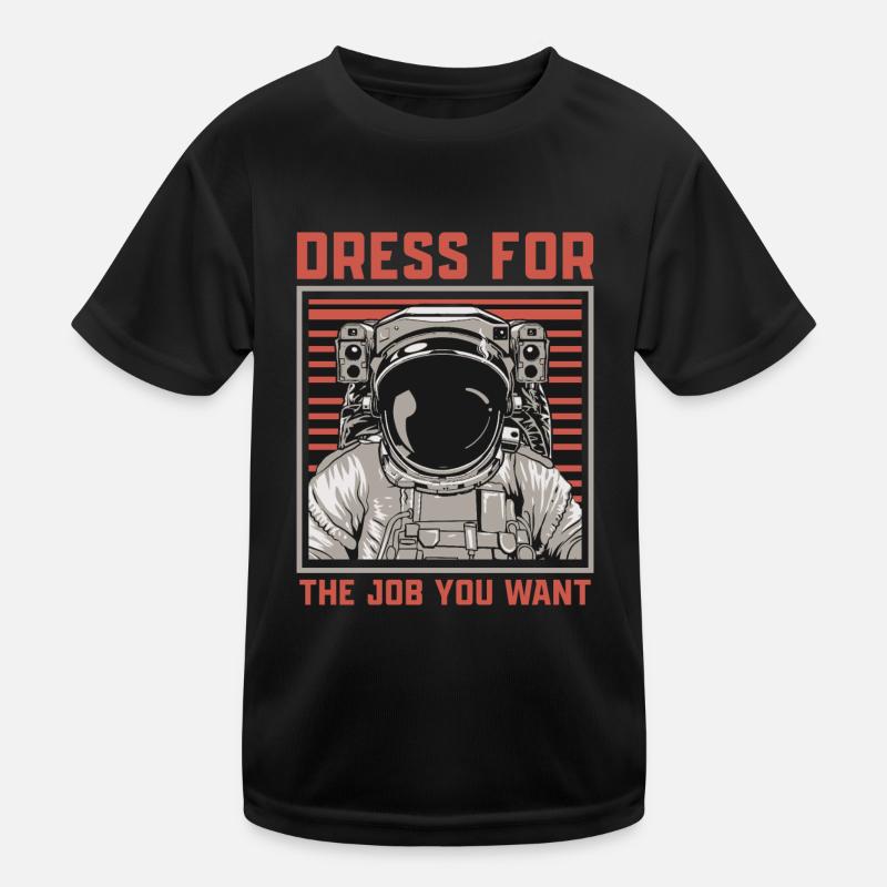 Astronaut Raumfahrt Geschenk Kinder Funktions-T-Shirt