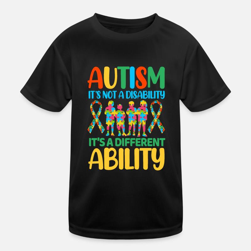 Autism Autistic Kids Functional T-Shirt