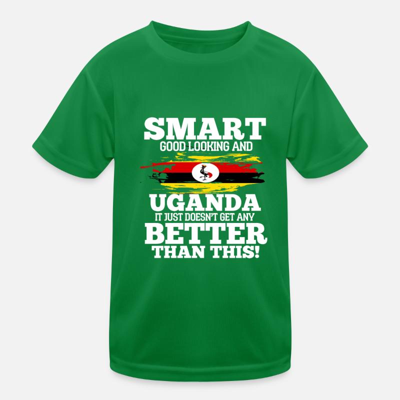Uganda Kids Functional T-Shirt
