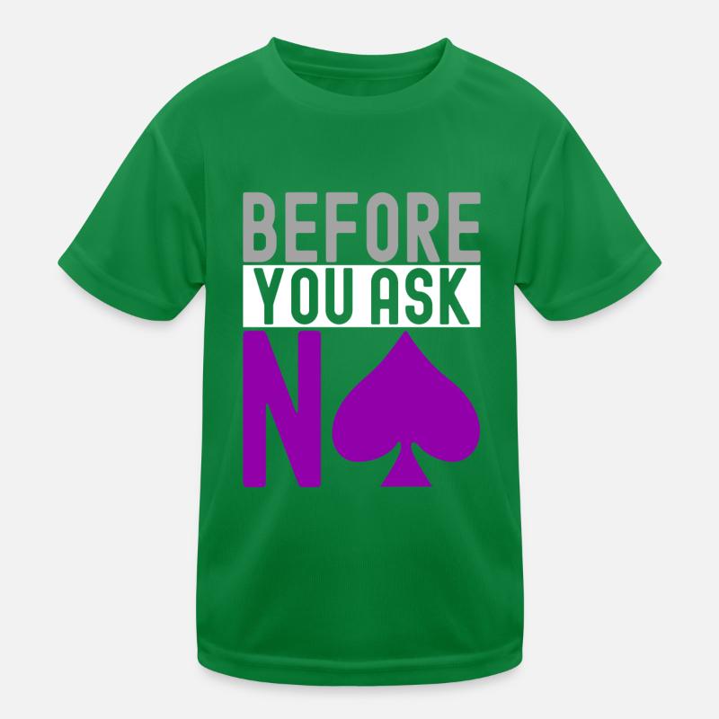 Asexual Ace Kids Functional T-Shirt