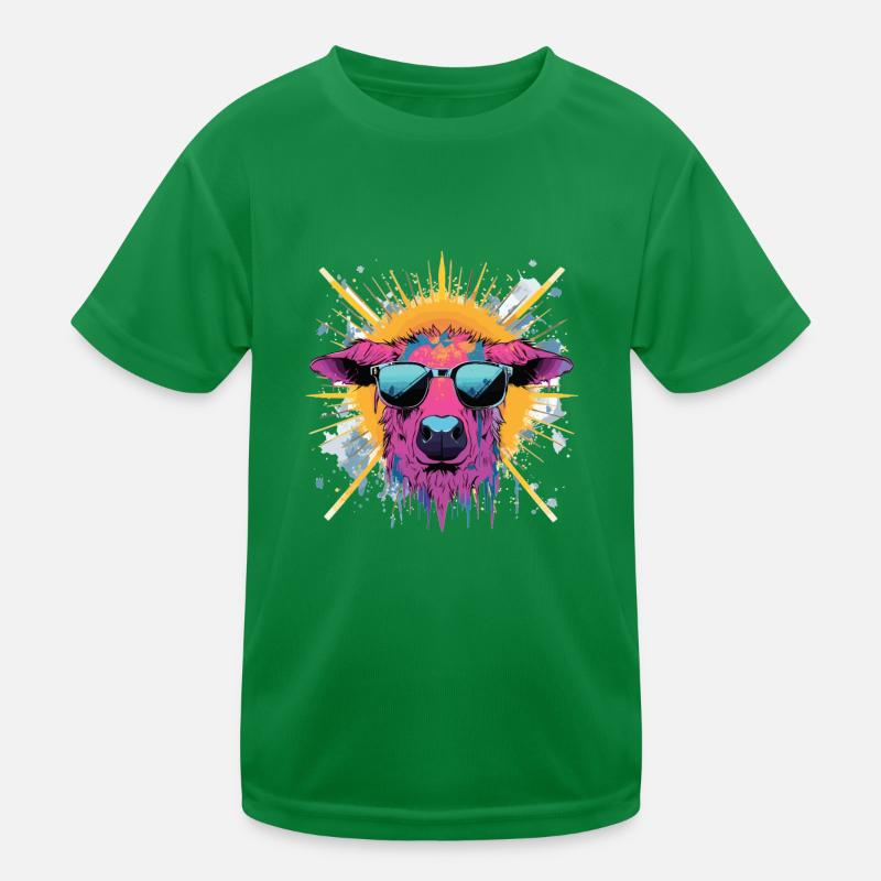 Schaf Schäfer Schäffschen Landwirtschaft Kids Functional T-Shirt
