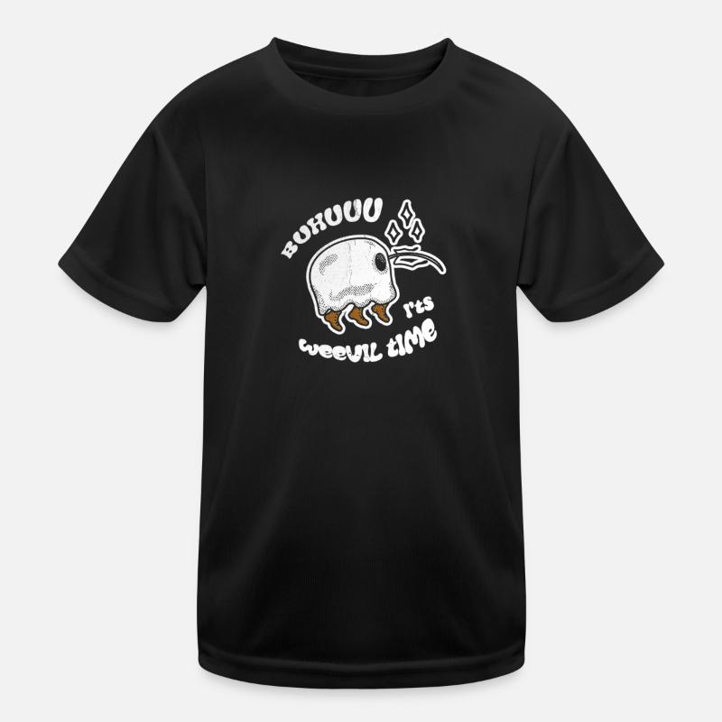 Its Weevil Time Rüsselkäfer Gespenst Geist Kinder Funktions-T-Shirt