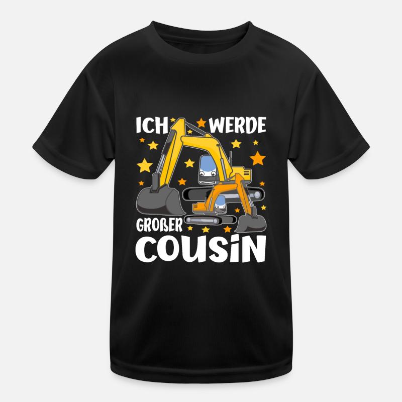 Sandbagger bald Großer Cousin Ich Werde Kinder Funktions-T-Shirt