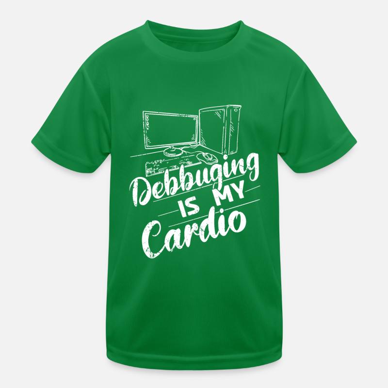 Informatiker Admin Informatik Debbuging Kinder Funktions-T-Shirt