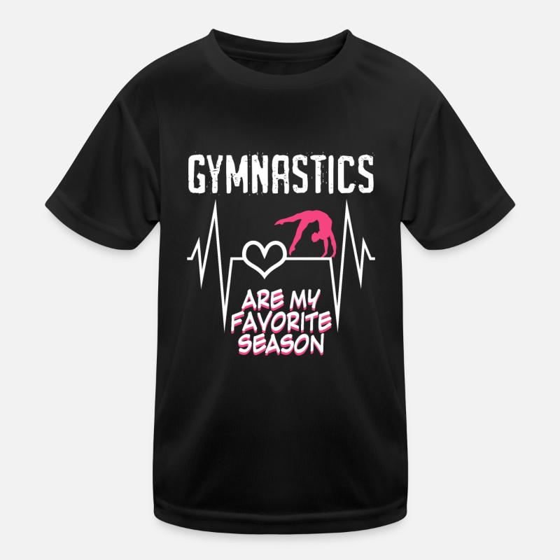 Gymnastics Rhythmic gymnastics Kids Functional T-Shirt