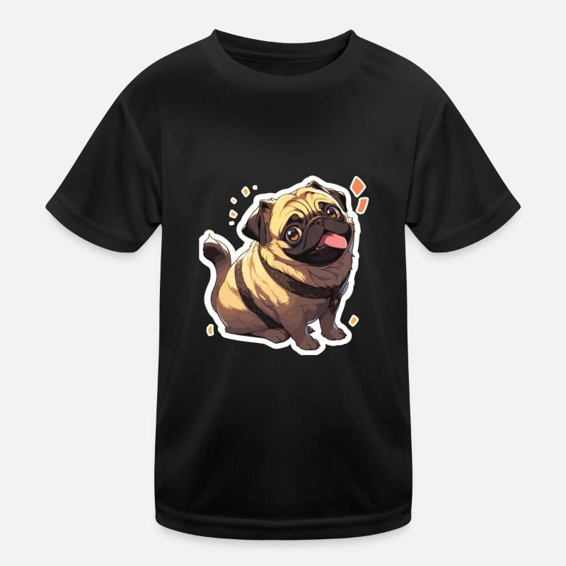 Mops Mops Hund Mops Geschenke Mops Liebhaber Kinder Funktions-T-Shirt