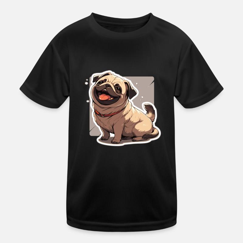 Mops Mops Hund Mops Geschenke Mops Liebhaber Kinder Funktions-T-Shirt