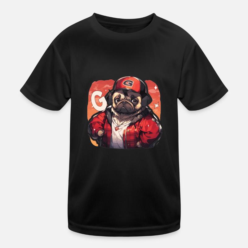 Mops Mops Hund Mops Geschenke Mops Liebhaber Kinder Funktions-T-Shirt