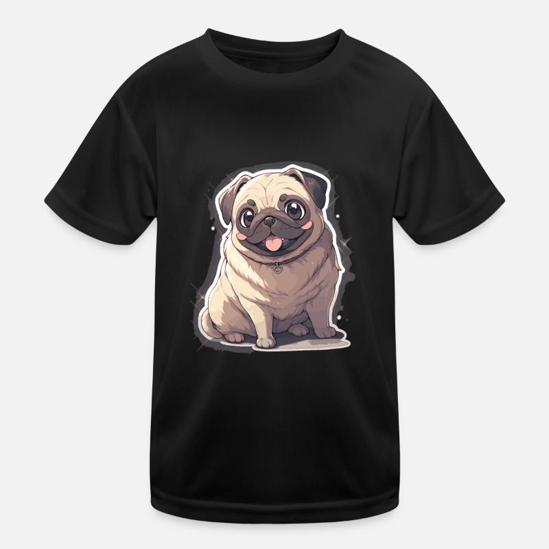 Mops Mops Hund Mops Geschenke Mops Liebhaber Kinder Funktions-T-Shirt
