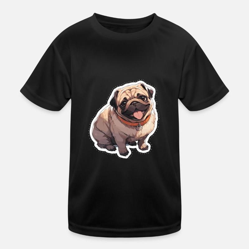 Mops Mops Hund Mops Geschenke Mops Liebhaber Kinder Funktions-T-Shirt