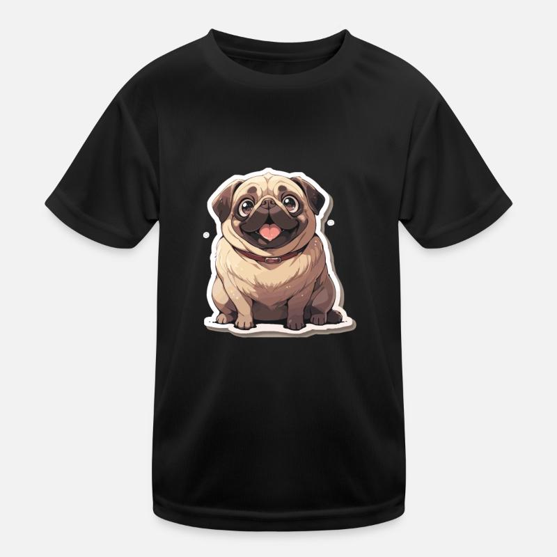 Mops Mops Hund Mops Geschenke Mops Liebhaber Kinder Funktions-T-Shirt