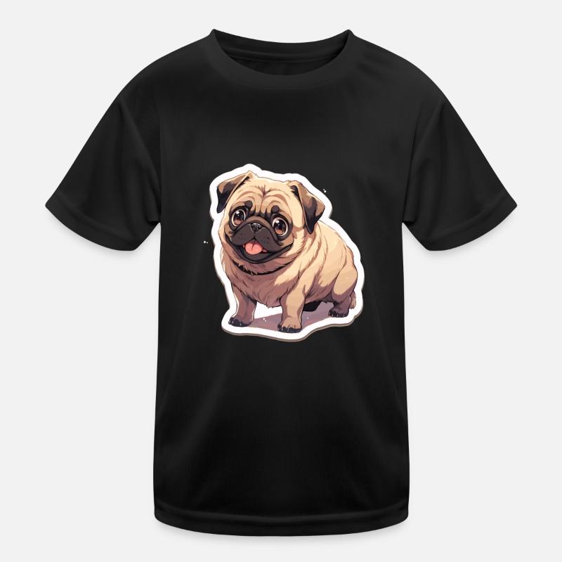 Pug Pug Dog Pug Gifts Pug Lovers Kids Functional T-Shirt