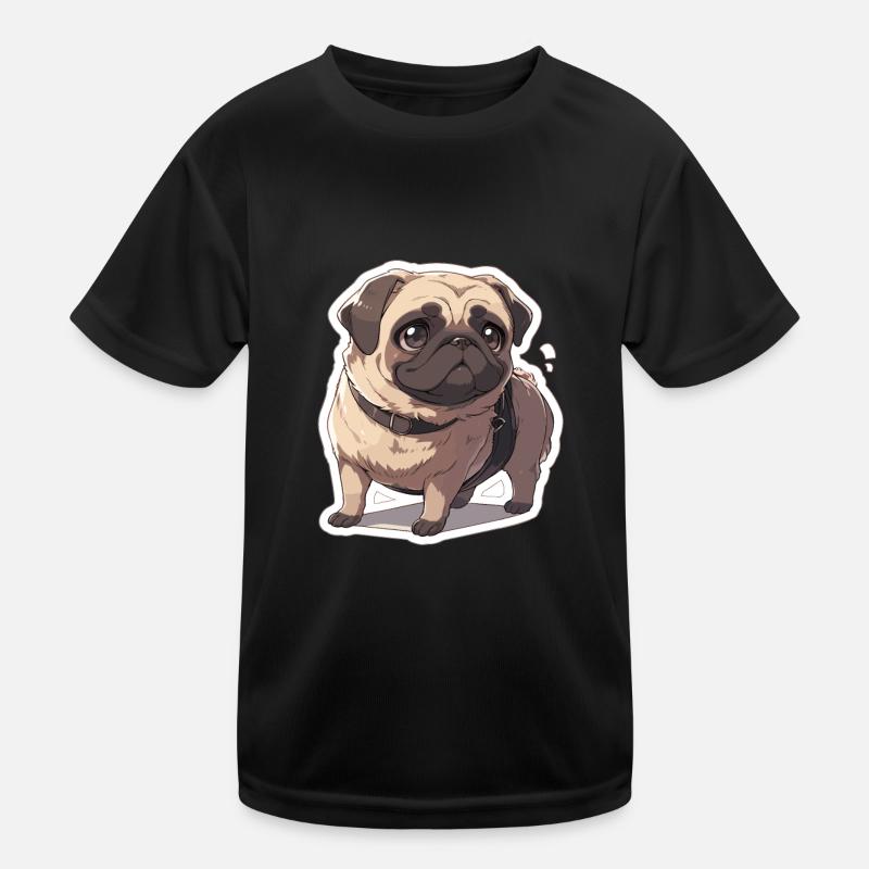 Mops Mops Hund Mops Geschenke Mops Liebhaber Kinder Funktions-T-Shirt