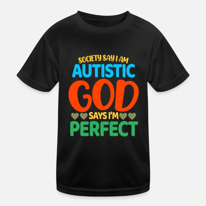 Autism Autistic Kids Functional T-Shirt