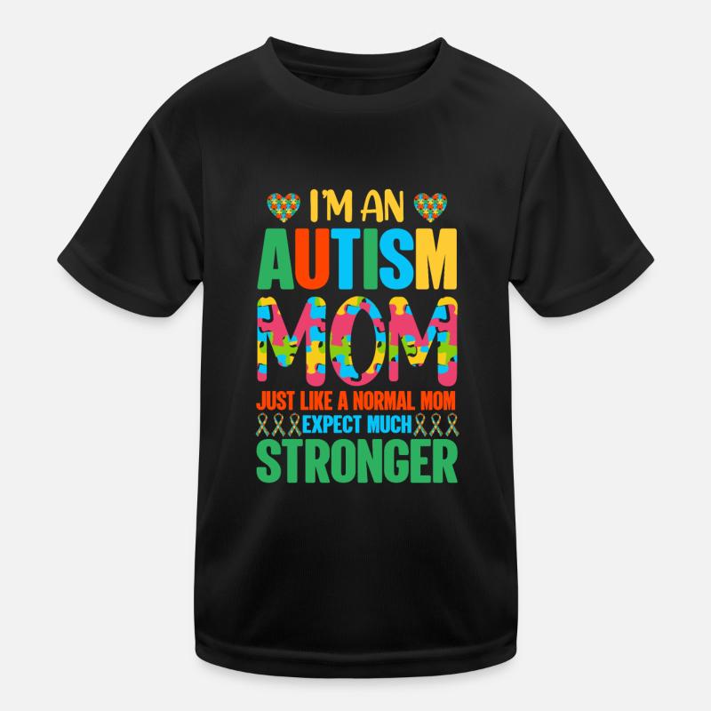 Autisme Autiste T-shirt sport Enfant