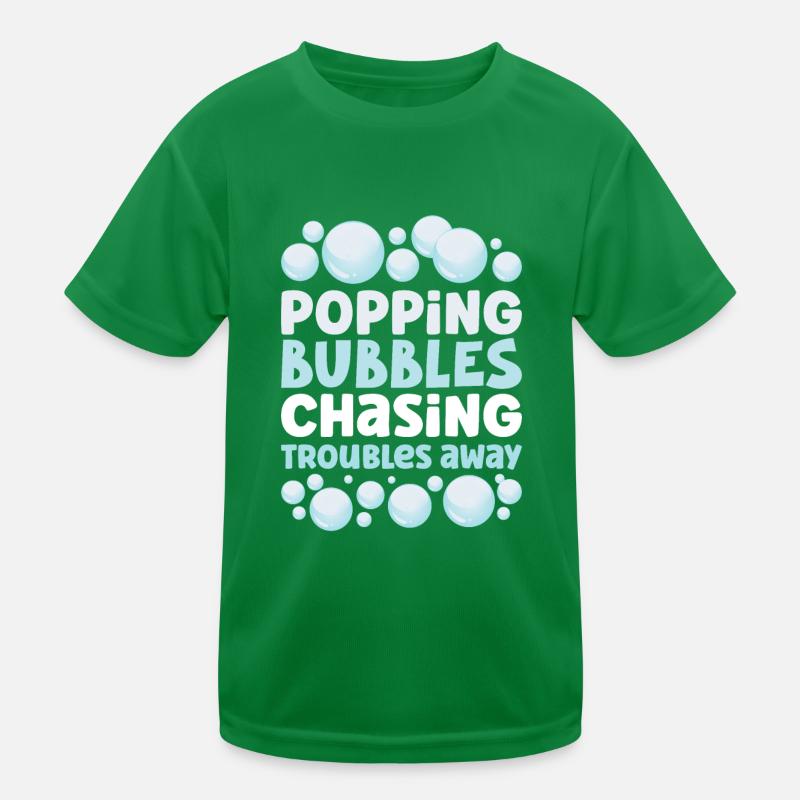 Soap Making Soap Boiler Soap Bubble Bubble Kids Functional T-Shirt