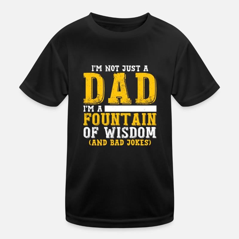 Ich bin ein Vater-Witz Kinder Funktions-T-Shirt