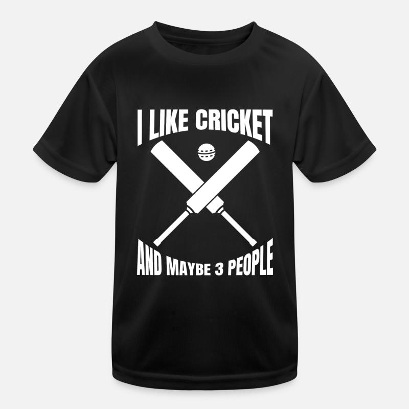 Équipe de cricket de cricket Équipe de cricket T-shirt sport Enfant