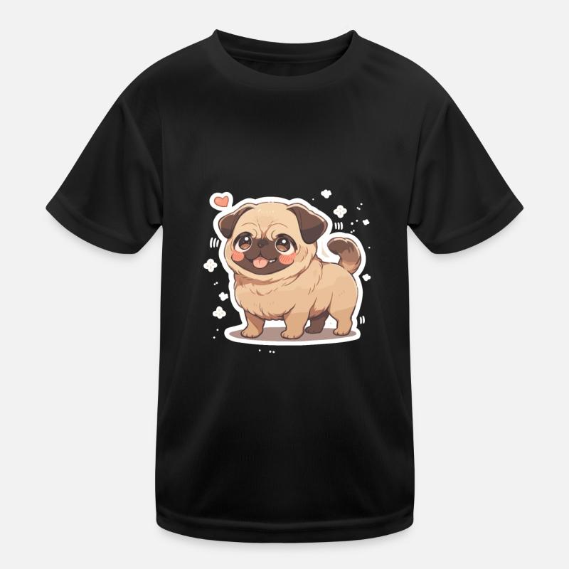 Mops Mops Hund Mops Geschenke Mops Liebhaber Kinder Funktions-T-Shirt