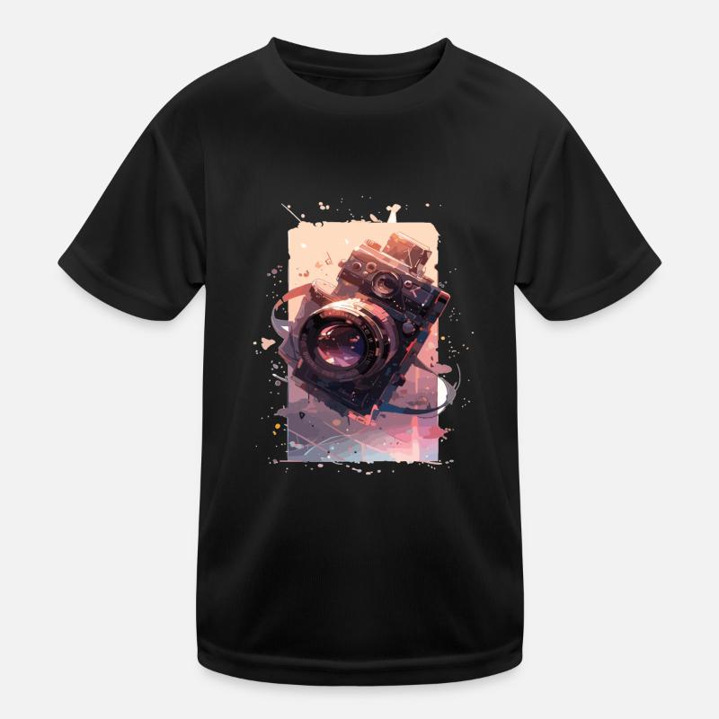 Caméra Rétro Caméra Caméras Analogiques T-shirt sport Enfant