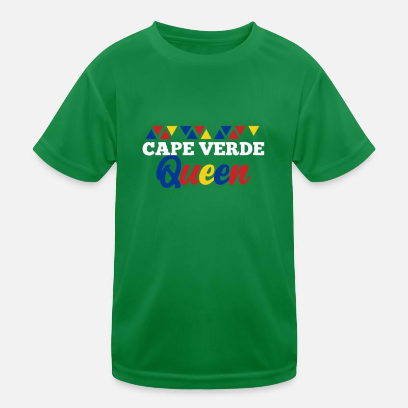 Cape Verde Kinder Funktions-T-Shirt
