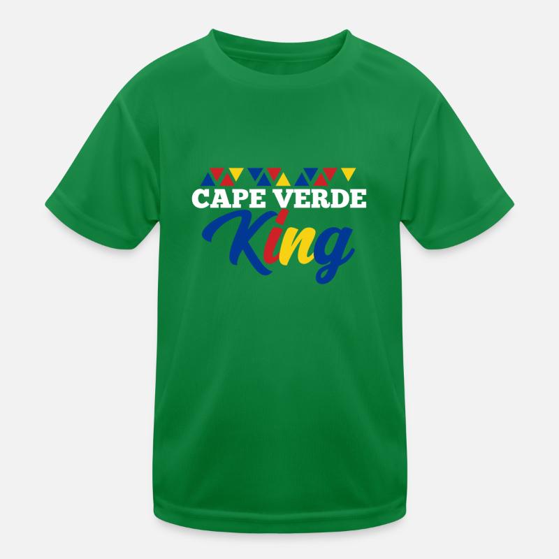 Cape Verde Kids Functional T-Shirt