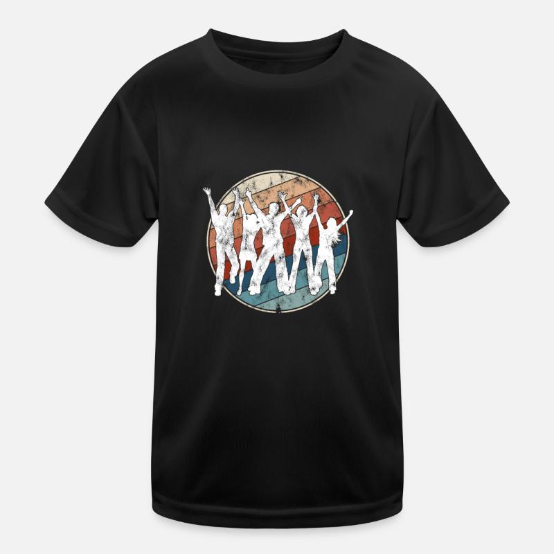 Dancing Retro Kids Functional T-Shirt