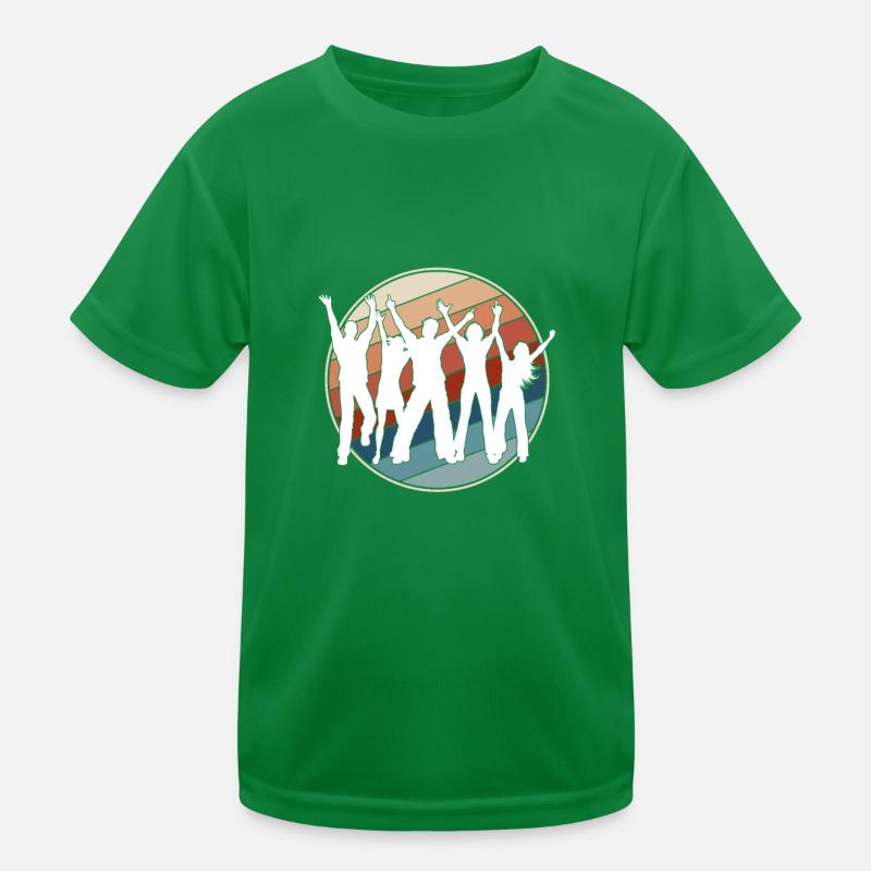 Dancing Retro Kids Functional T-Shirt