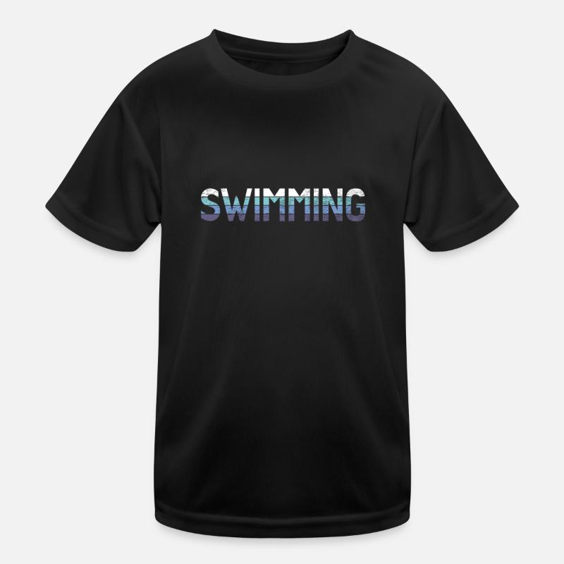 Schwimmen Kinder Funktions-T-Shirt