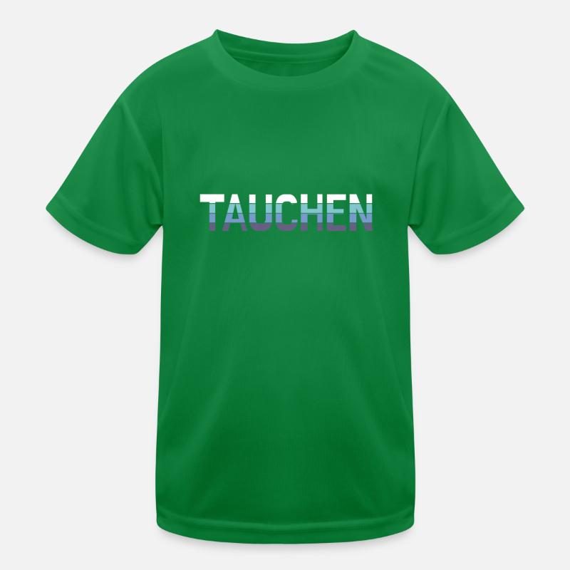 Tauchen Kinder Funktions-T-Shirt