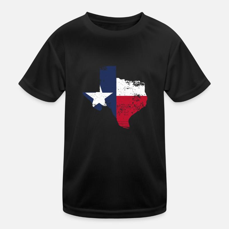 I love the state of Texas Kids Functional T-Shirt