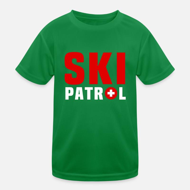 Pistenrettung Kinder Funktions-T-Shirt