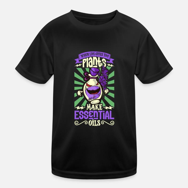 Ätherische Öle Für Halloween-horror. Ätherische Kinder Funktions-T-Shirt