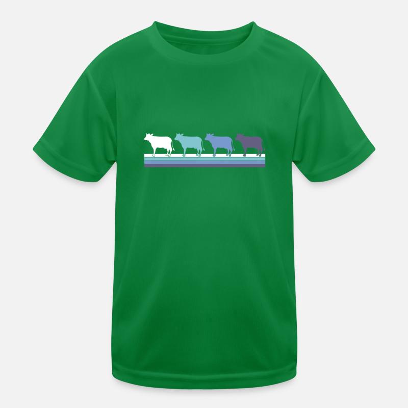 Kuh Kinder Funktions-T-Shirt