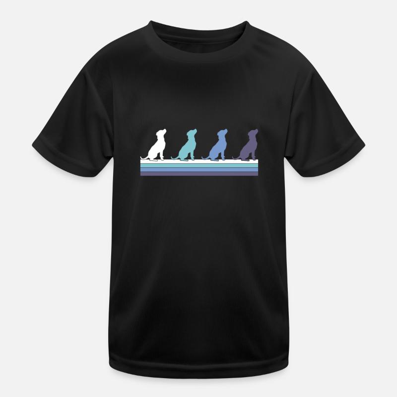 Chien T-shirt sport Enfant